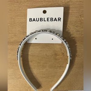 BAUBLEBAR silver rhinestone headband